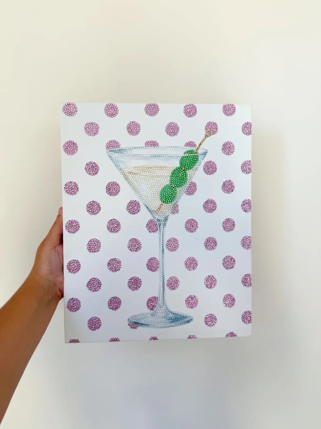 Polka Martini en mano